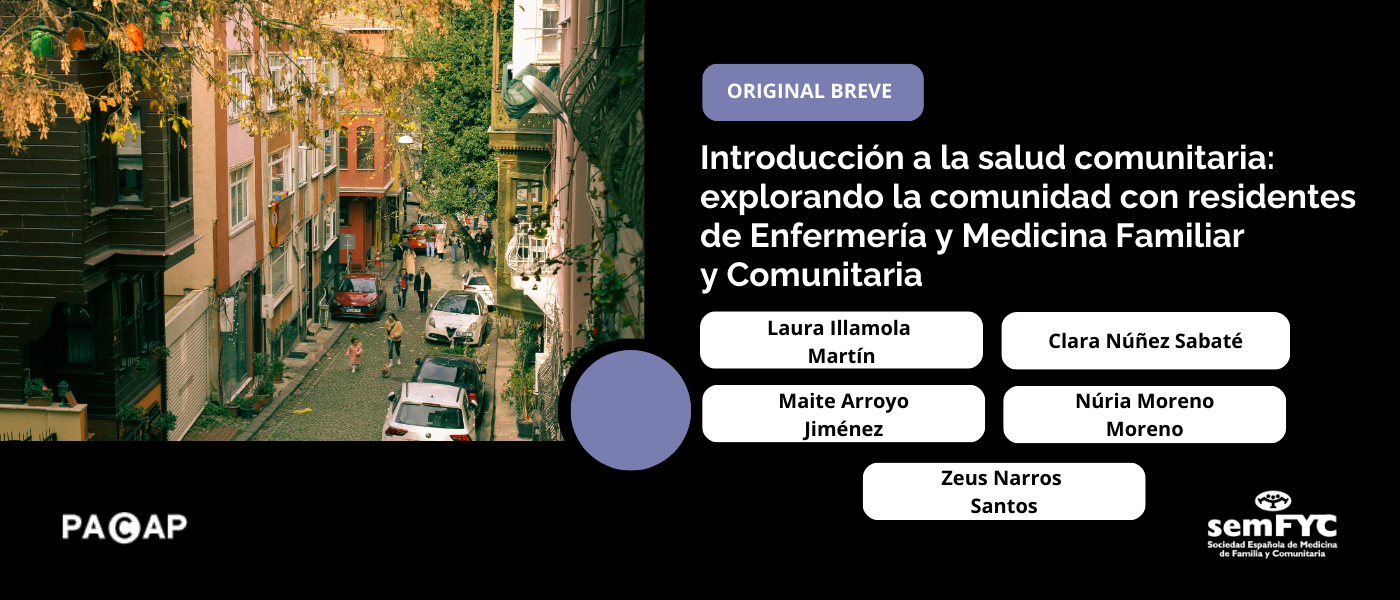 Cuando la formación sale de la consulta: la revista ‘Comunidad’ muestra una experiencia para que residentes descubran activos de salud en el barrio